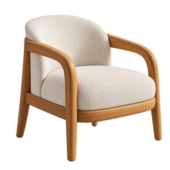 Arden Wooden Arm Chair