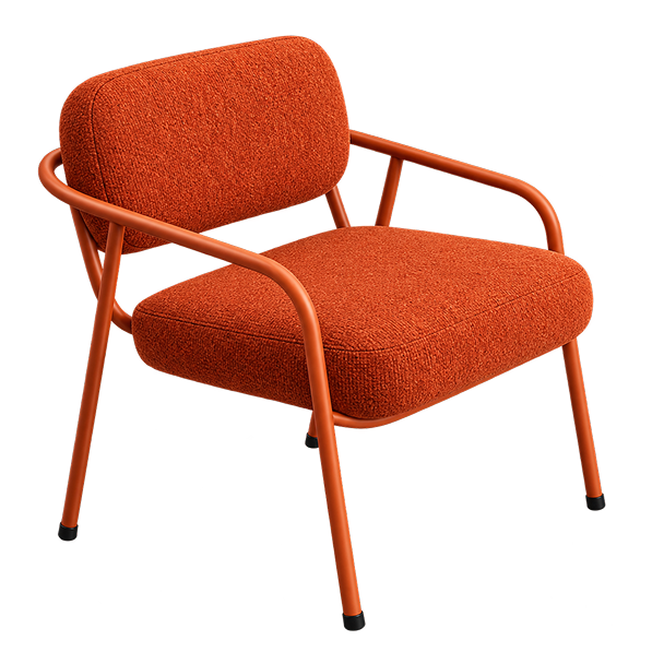 Modern Metal Frame Dining Chair