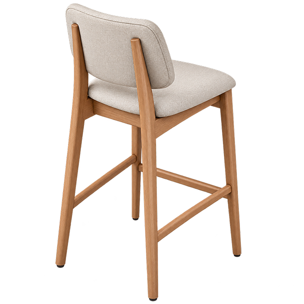 Contemporary Upholstered Bar Stool