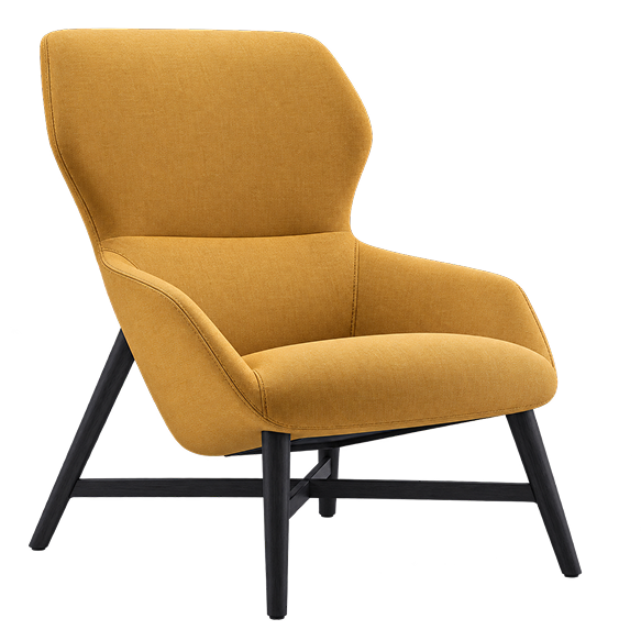Contemporary Triangular Upholstered Ottoman