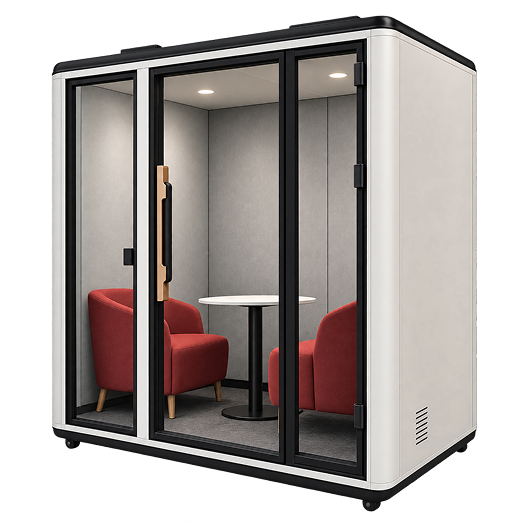 Acoustic Privacy Workstation Pod