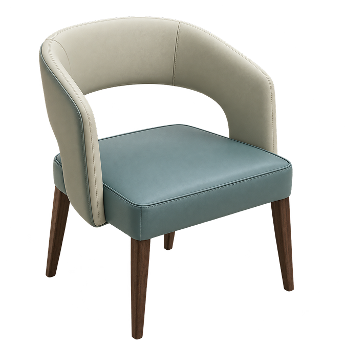 Elara Two-Tone Café Chair