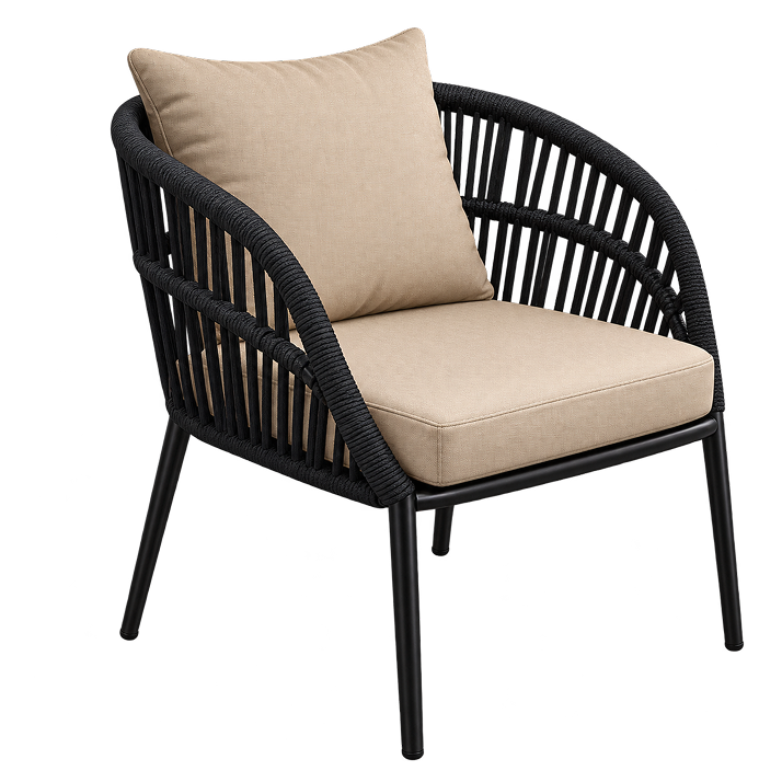 Riviera Woven Rope Lounge Chair