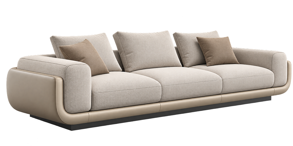 Modern Beige Luxury Sofa