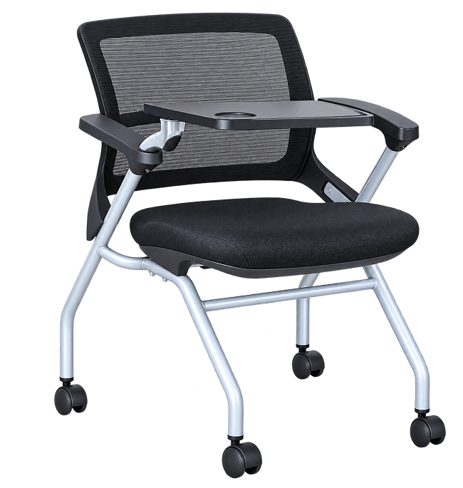 Modern Mesh Training Chair with Tablet