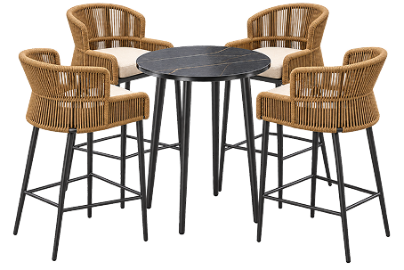 IDA Outdoor Bar Dining Set