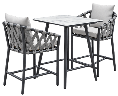 Blaise Outdoor Bar Dining Set