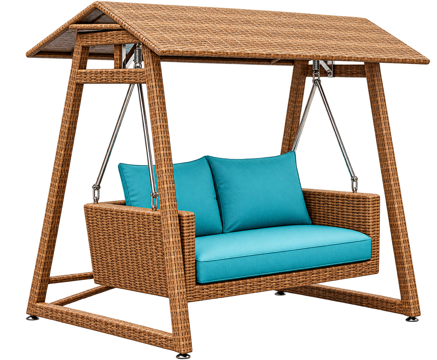 Milan Double Seater Outdoor Swing Set