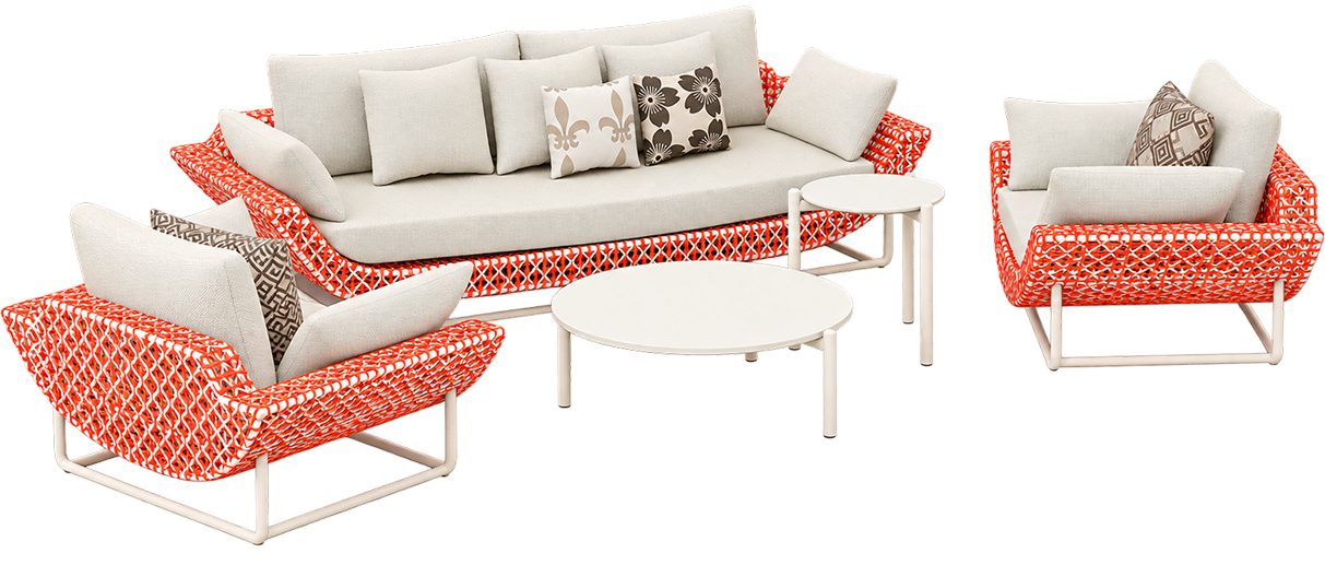 Coral Bay Rope Outdoor Sofa Set